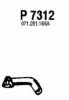 FENNO P7312 Exhaust Pipe